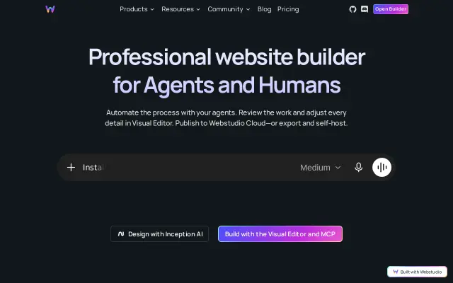 Webstudio preview