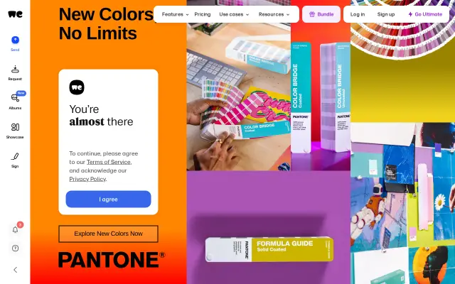 WeTransfer preview
