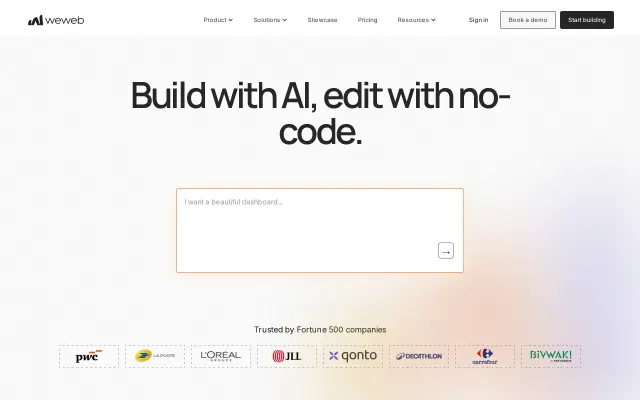WeWeb preview