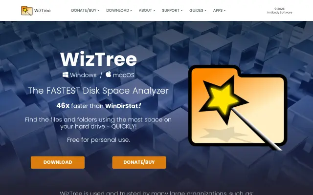 WizTree preview