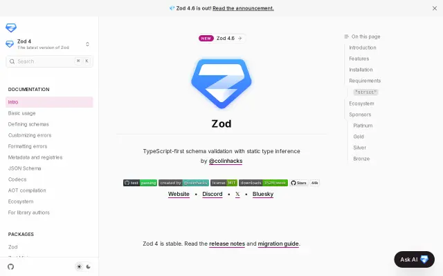 Zod preview