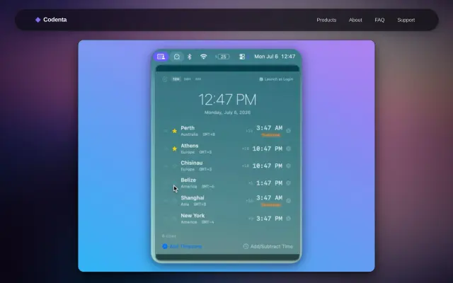 Zonedial preview